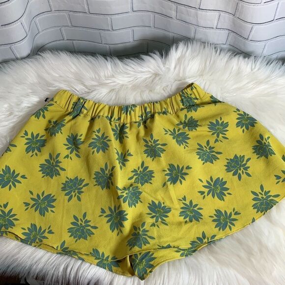 Zara Collection Yellow And Grey Skort Sz M - Picture 2 of 4
